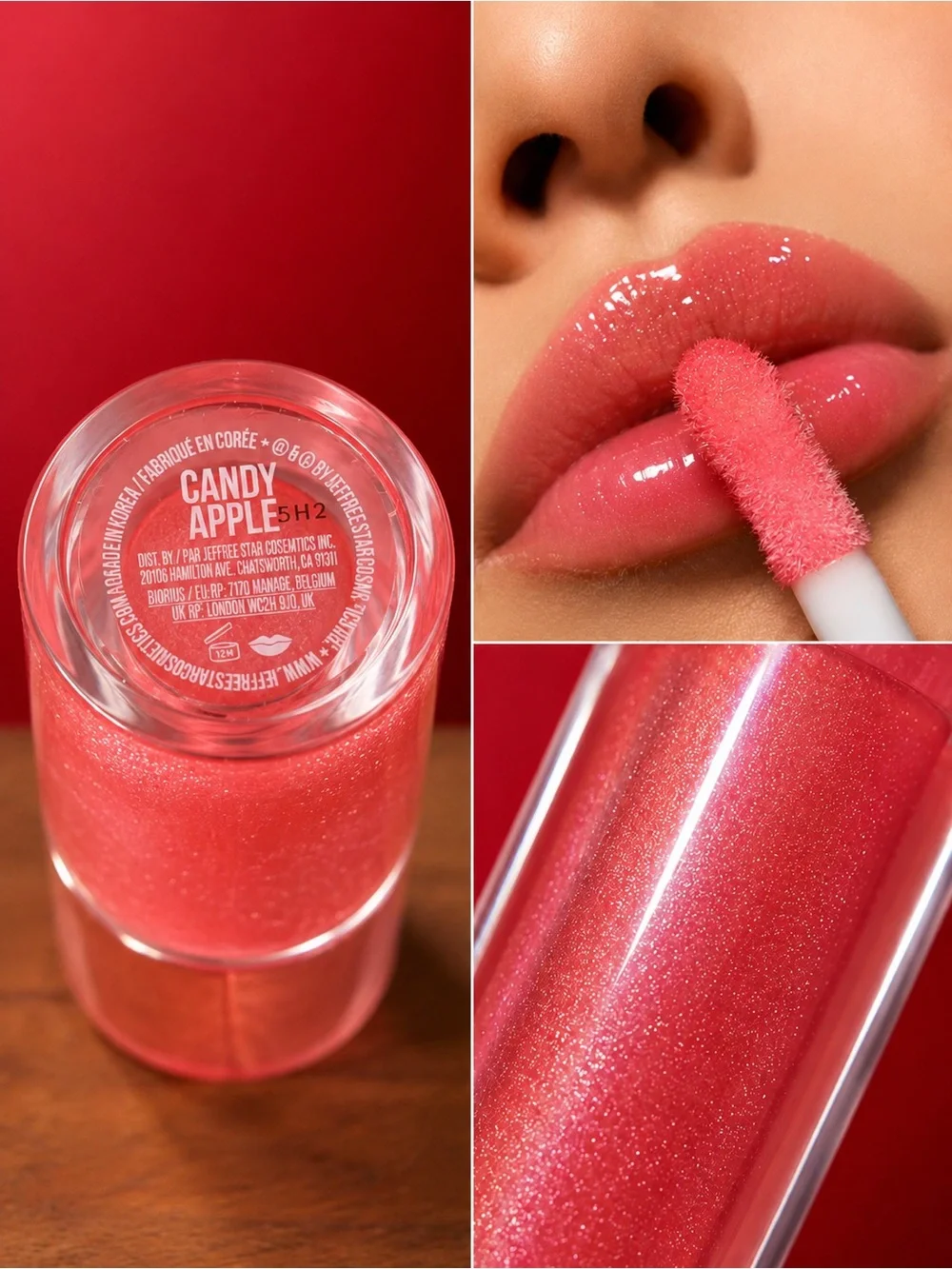 Jeweled Sunnies Jeffery Star Lip and Body Spray Bundle